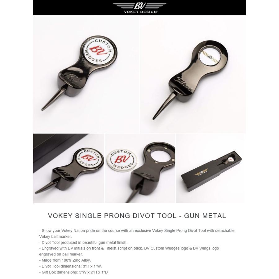 Titleist（タイトリスト） Vokey Single Prong Divot Tool Gun Metal