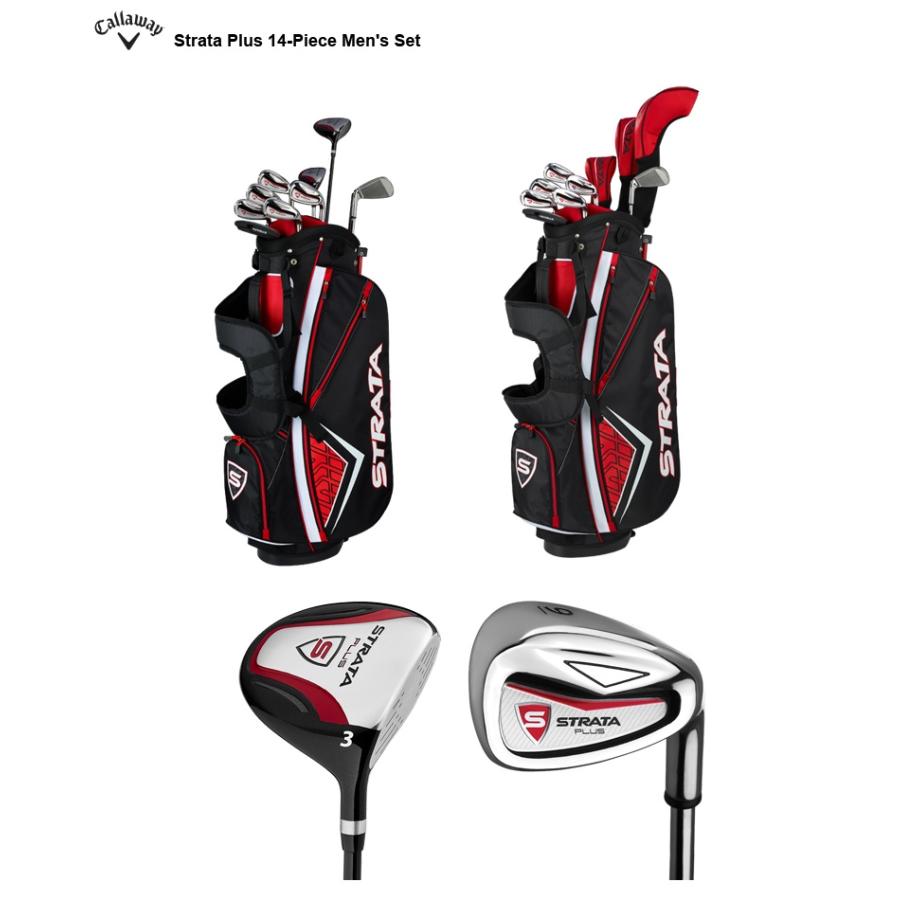ドライバー無し！(レフティモデル) Callaway Strata Plus 14-Piece 
