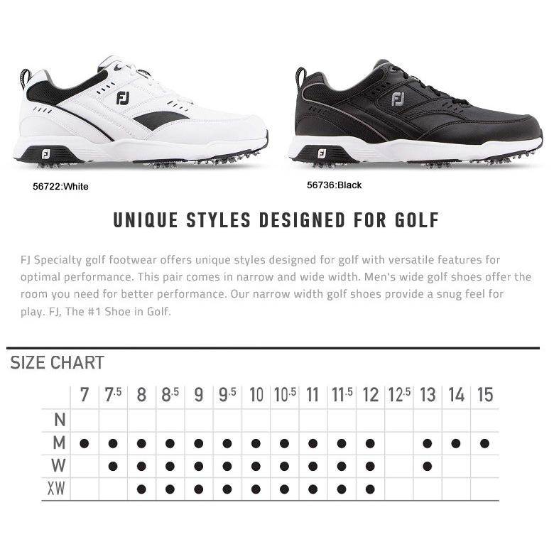 size 14 wide golf shoes