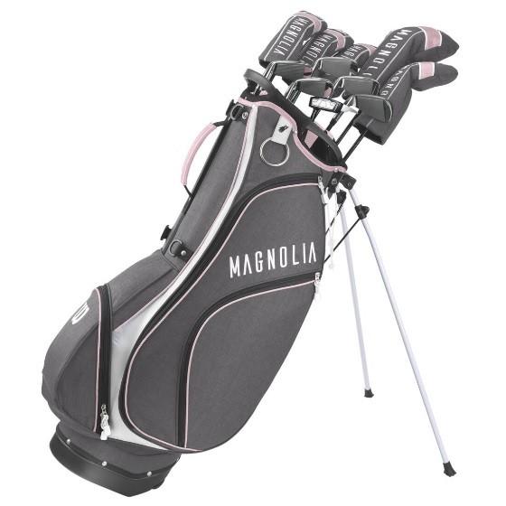 Wilson Staff Women's Magnolia Complete Golf Club Stand Bag Set ウィルソン