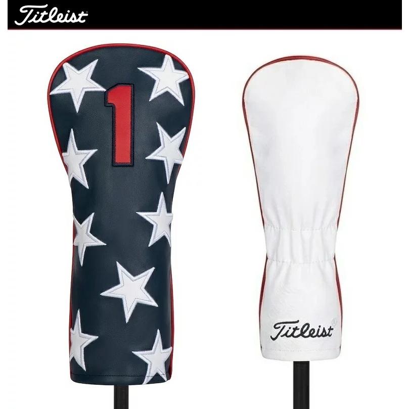 《送料込》 Titleist Stars & Stripes Limited Edition Driver Headcover タイトリスト スター＆ストライプ 天然牛革 限定 ドライバーヘッドカバー 【J1877120410】(10920円)
