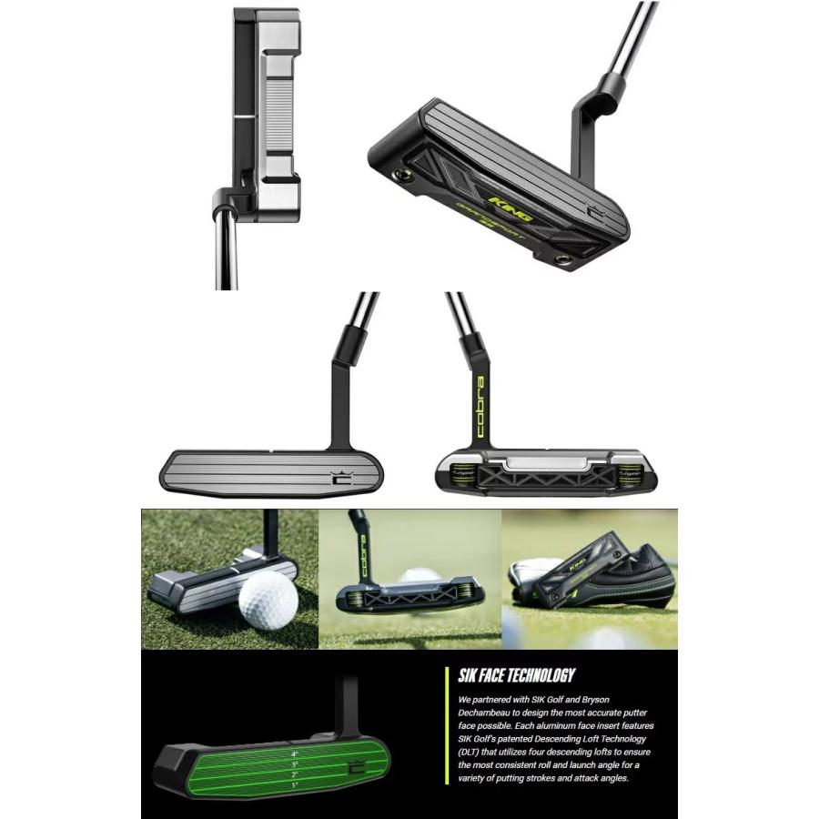 レフティモデル)Cobra Golf King 3D Printed Grandsport-35 Putter 