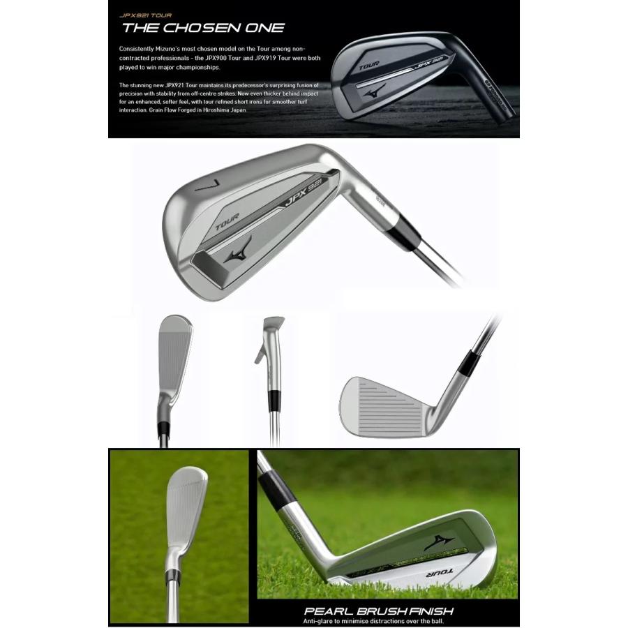 【期間限定価格！】在庫あり！Mizuno USA JPX921 Tour Iron ミズノUSA JPX 921 ツアー アイアン 5-9P (6本セット)｜prolinegolf｜02