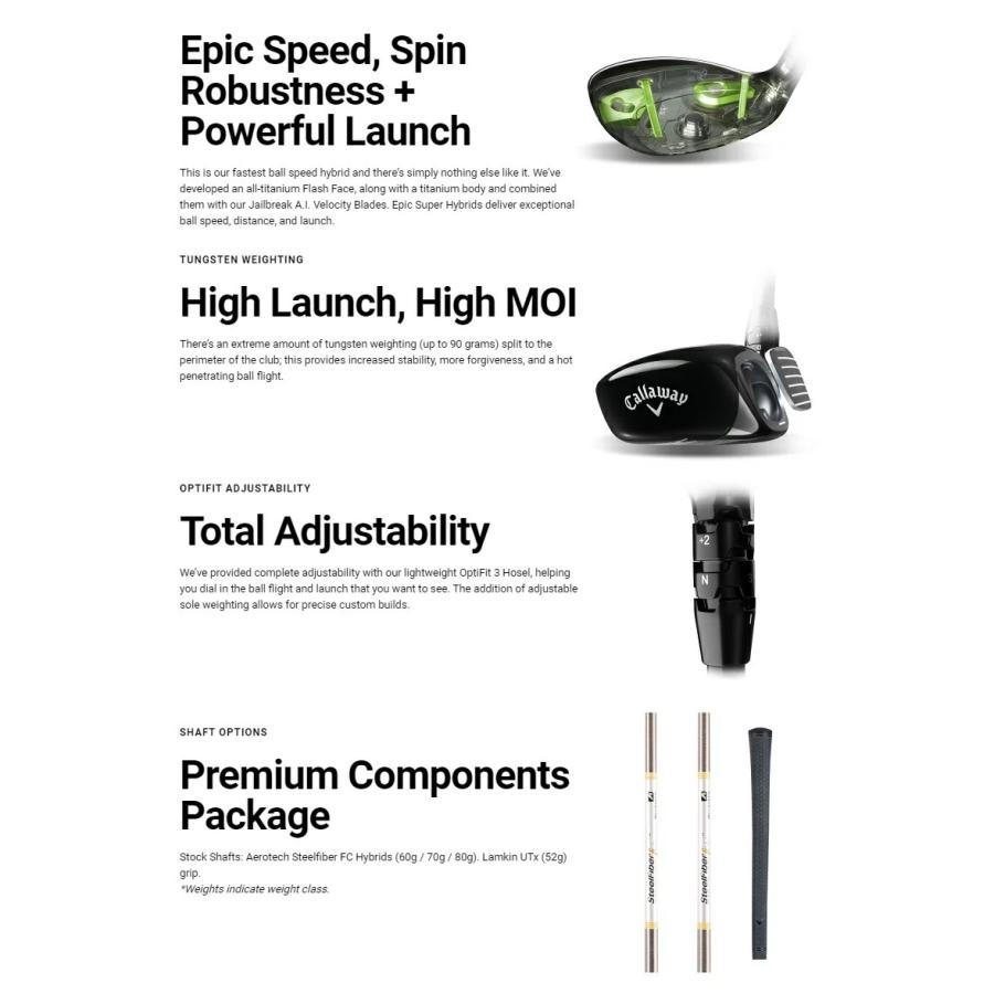 Callaway（キャロウェイ） 在庫あり！(レフティモデル)Callaway Epic