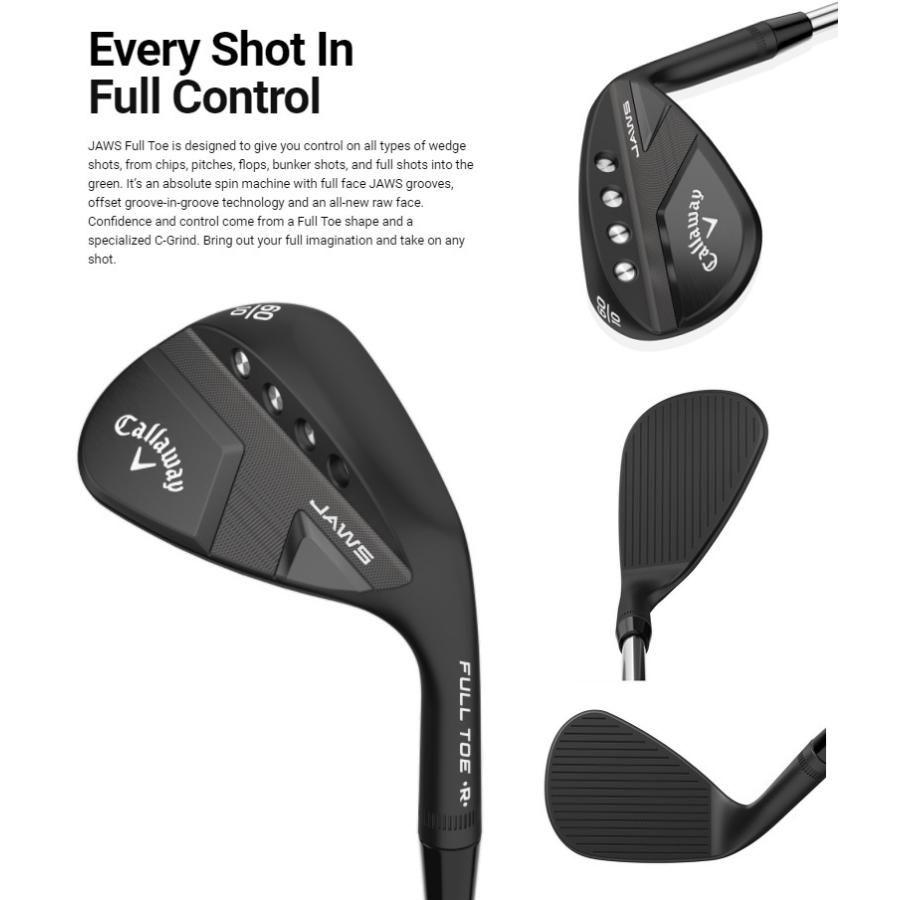 レフティ】キャロウェイ JAWS フルトゥ ウェッジ RAW ブラック US