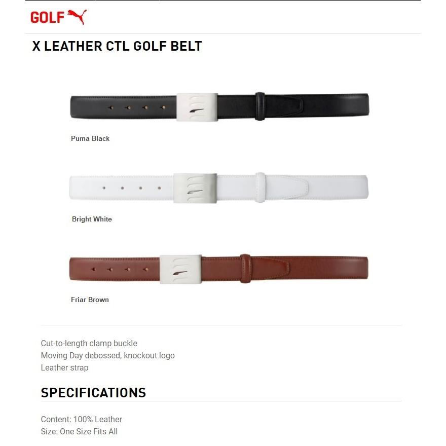 PUMA（プーマ） Puma Golf X Leather CTL Golf Belt プーマゴルフ