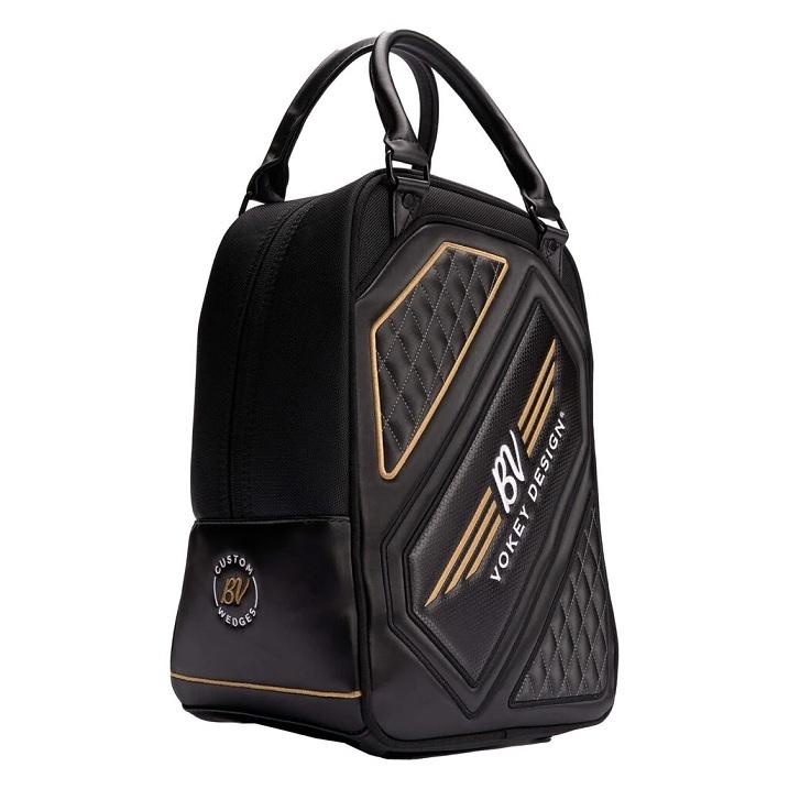 Titleist Vokey 2022 Pro Shag Bag-Black + White/Gold Titleist Vokey 2022 Pro Shag Bag-Black + White/Gold