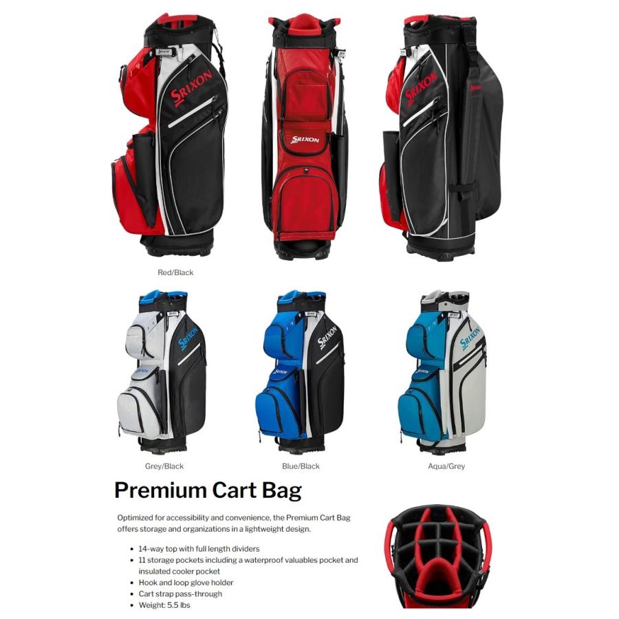 SRIXON Srixon Premium Cart Bag スリクソン プレミアム カート SRIXON Srixon Premium Cart Bag スリクソン プレミアム カート