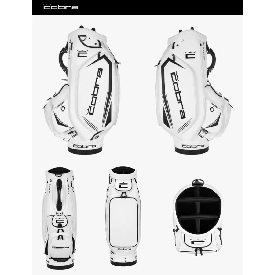 Cobra Golf Core Staff Golf Bag-Bright White コブラゴルフ コア スタッフ ゴルフ バッグ｜prolinegolf｜02