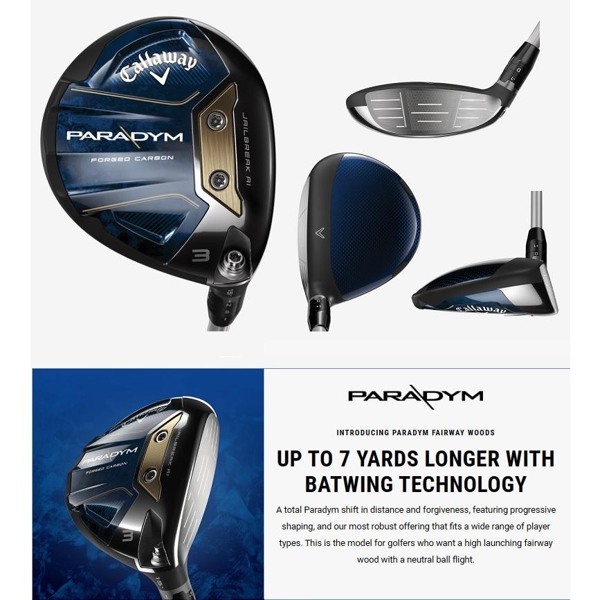 最終価格　激レア　パラダイム　HEAVEN 7W ベンタス　ブルー Callaway（キャロウェイ） 即納可！Callaway Paradym Fairway Wood