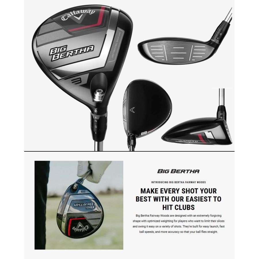 レフティモデル) Callaway Big Bertha Fairway Wood キャロウェイ 