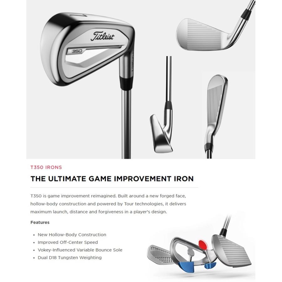 Titleist（タイトリスト） (単品アイアン)Titleist 2023 T350 Iron