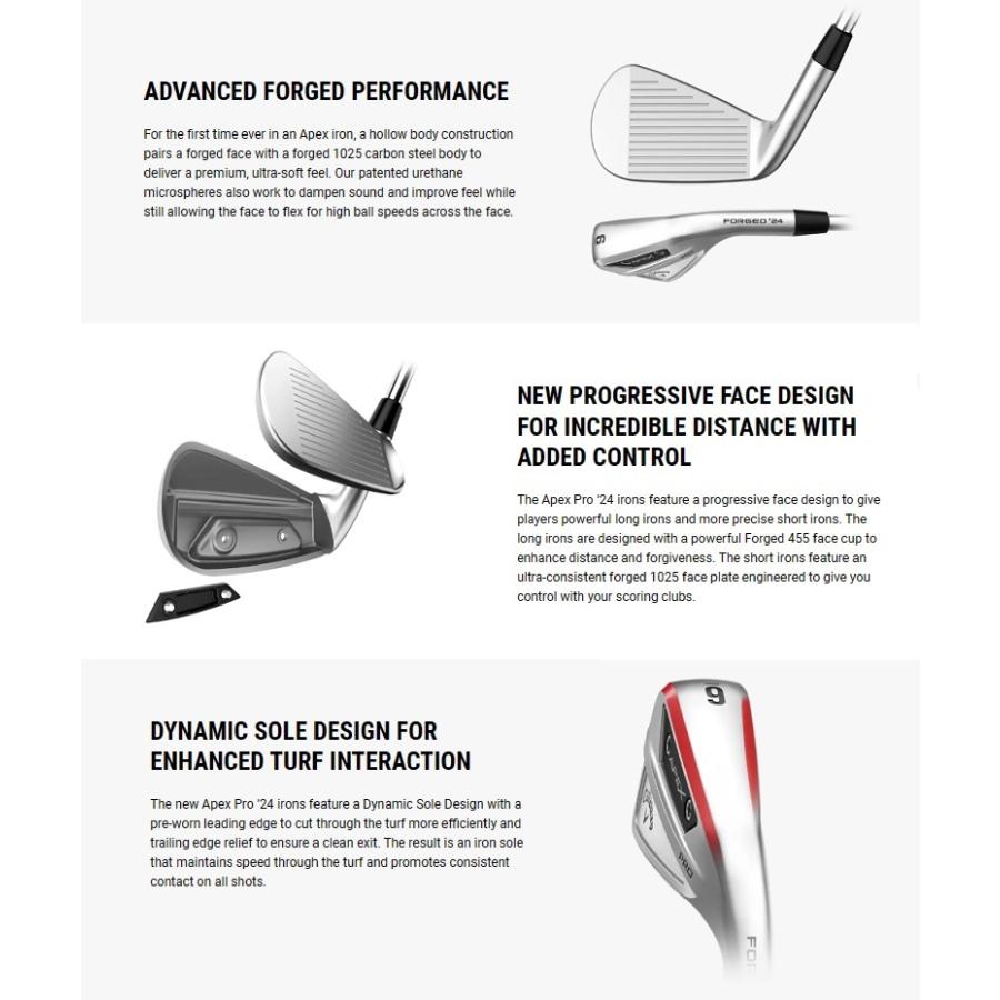 callaway APEX PRO FORGED ゴルフ アイアン 4i 単品 Buy Callaway Apex Pro (4-P) Steel Irons