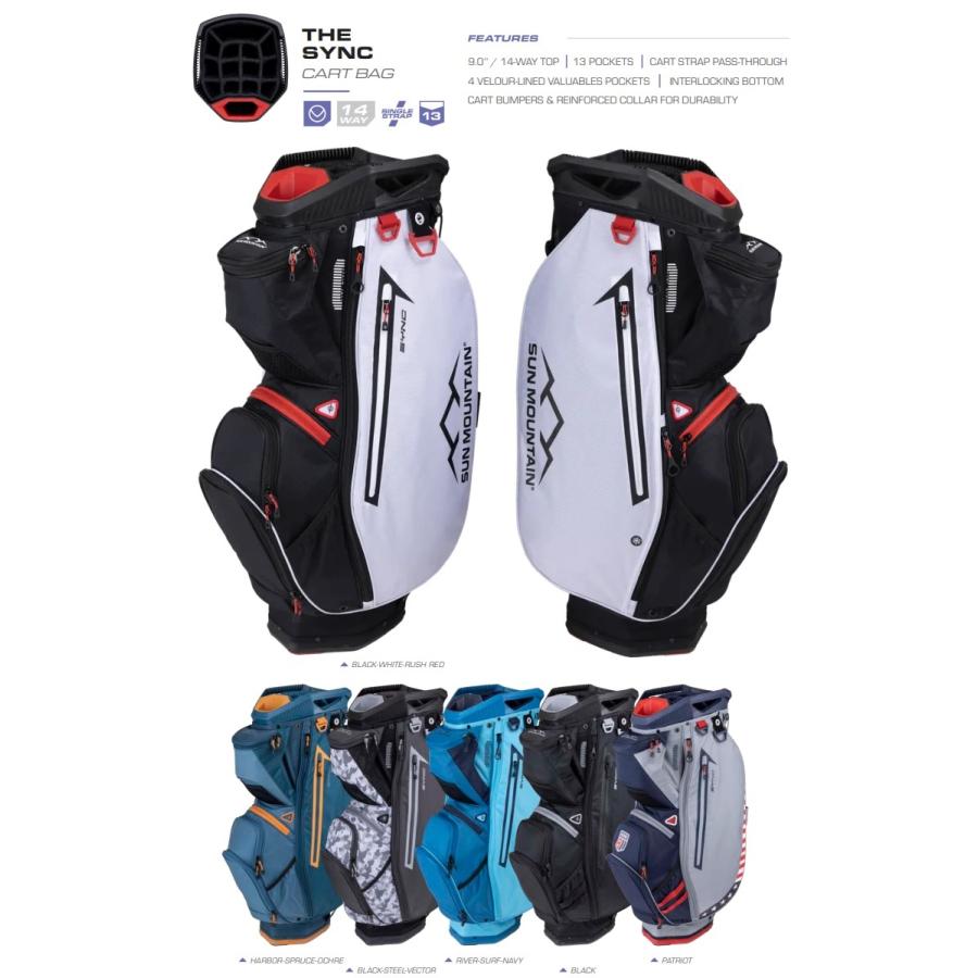 Sun Mountain 2024 Sync Cart Bag サン マウンテン 2024 シンク カートバッグ｜prolinegolf｜02