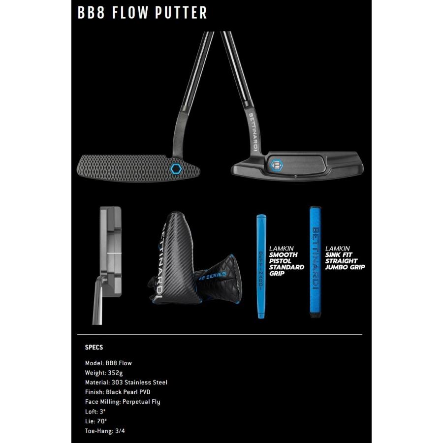 X427 BETTINARDI ベティナルディ BB8 ブレード型 パター BETTINARDI Bettinardi 2024 BB8 Flow Putter ベティナルディ フロー