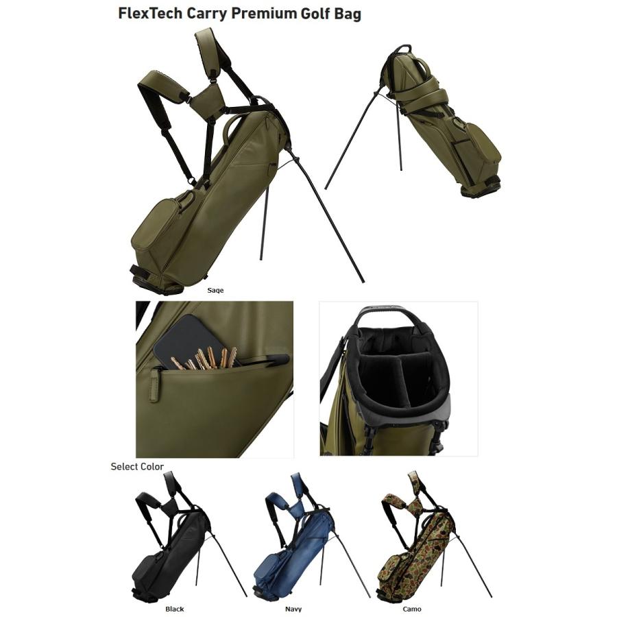 テーラーメイド フレックステック スタンド式 FLEXTECH 現状品 テーラーメイド 軽量スタンドバッグ（2022年モデル）4分割-5分割