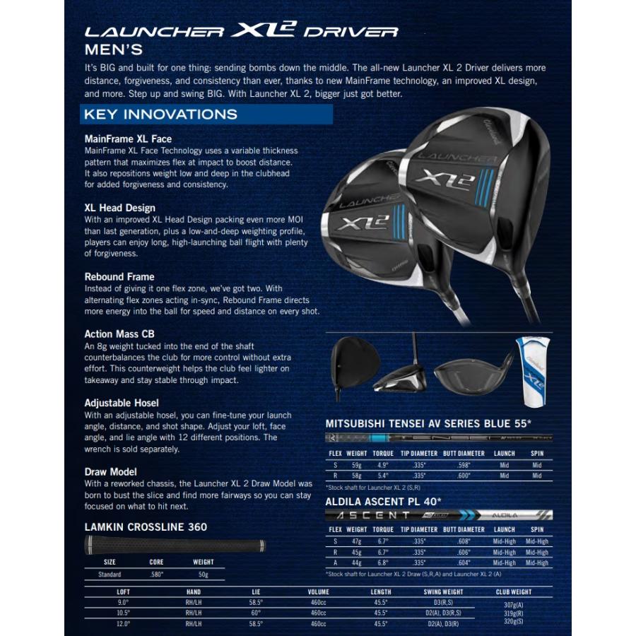 Cleveland Golf (レフティモデル) Launcher XL 2 Driver Cleveland Golf (レフティモデル) Launcher XL 2 Driver