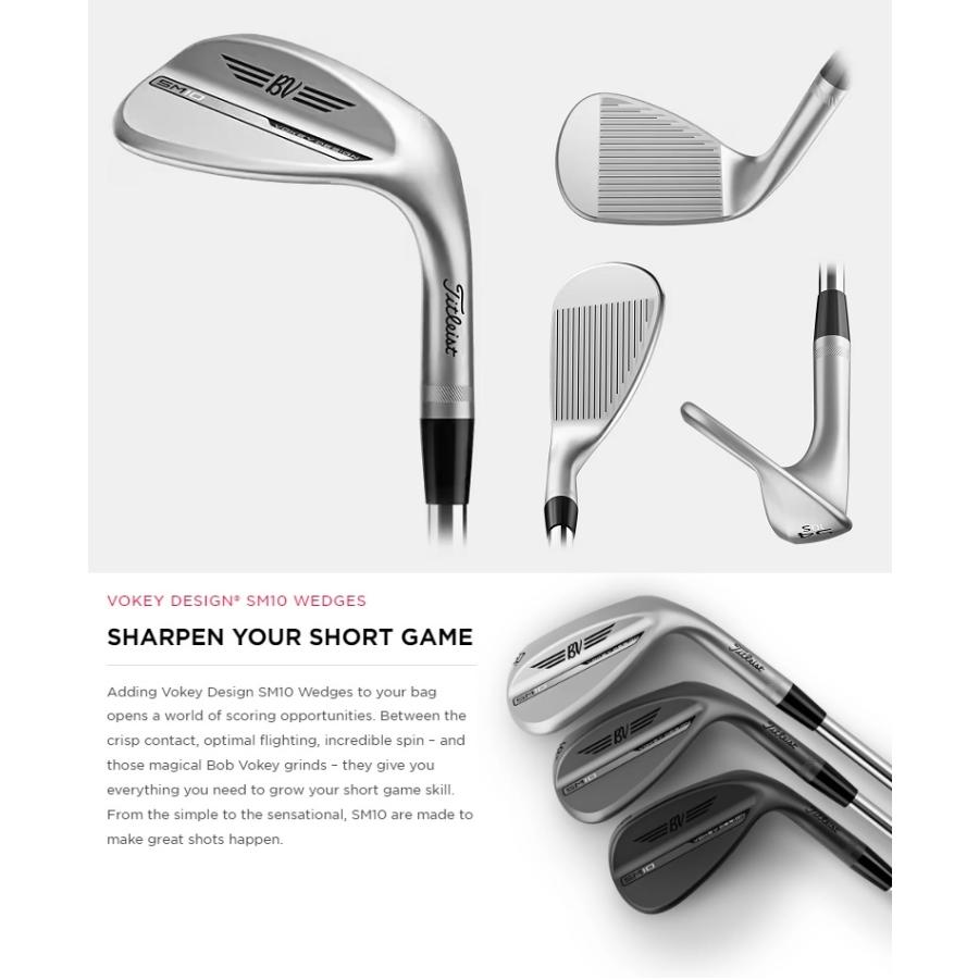 Titleist（タイトリスト） Titleist Vokey SM10 Raw Wedge ボーケイ