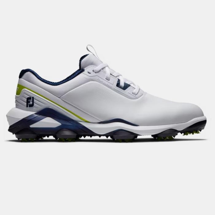 FootJoy Tour Alpha Golf Shoes (White/Navy) フットジョイ ツアー