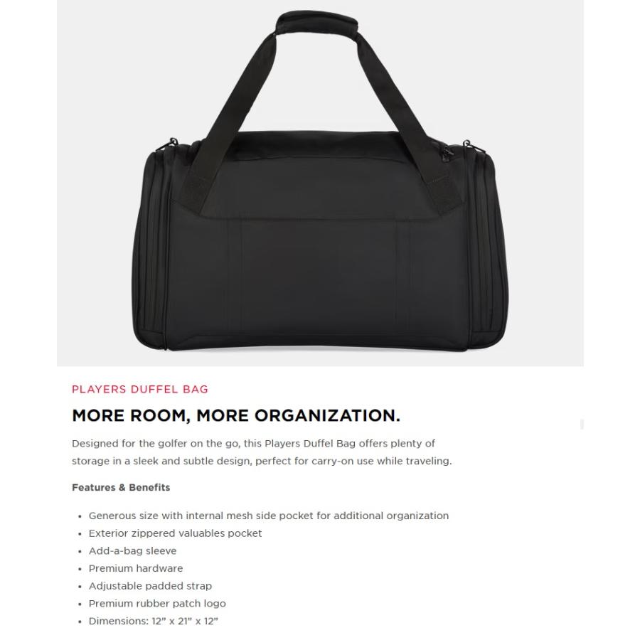 Titleist（タイトリスト） Titleist Players Duffel Bag プレイヤーズ