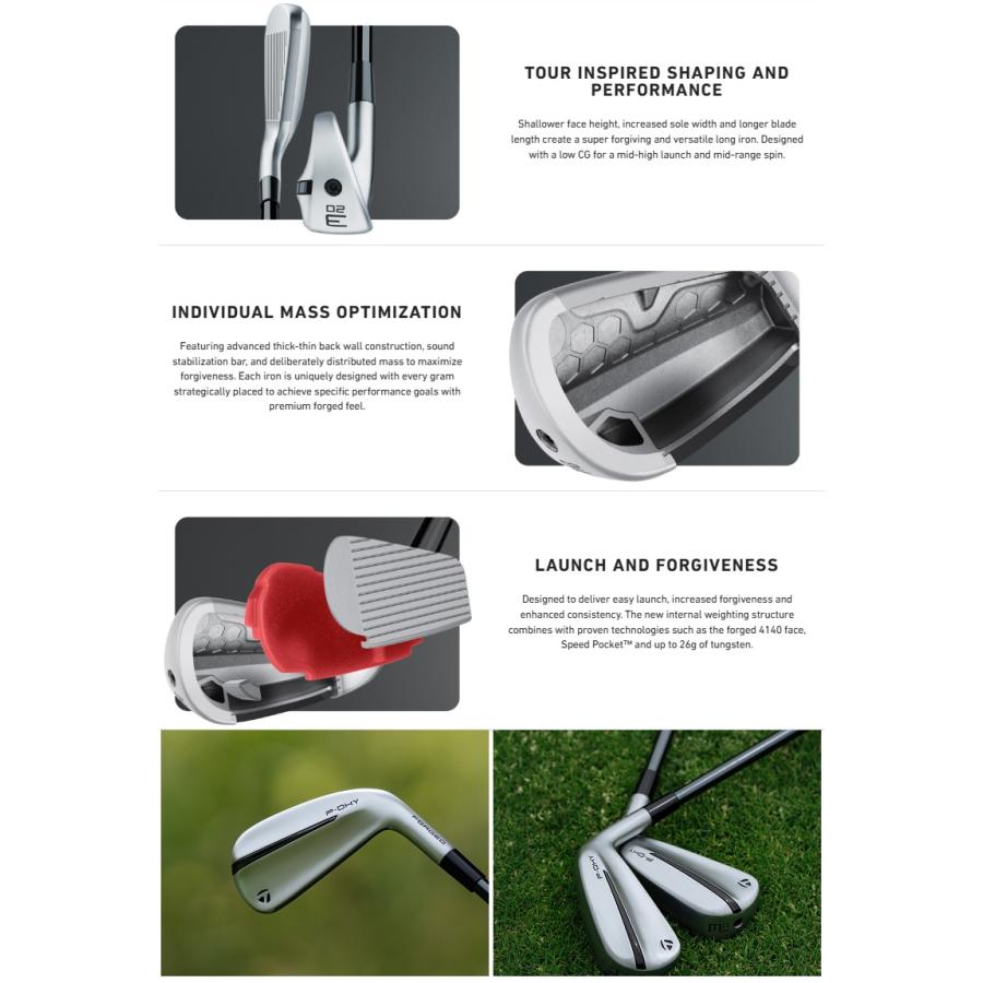 TaylorMade（テーラーメイド） TaylorMade P・DHY Utility Iron P DHY