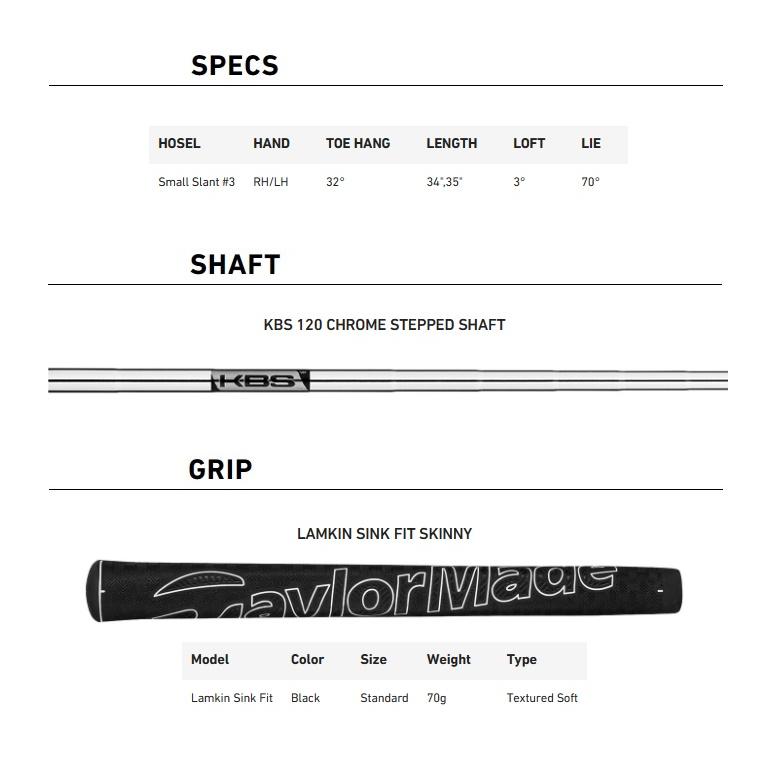 TaylorMade（テーラーメイド） TaylorMade Spider Ghost White Putter