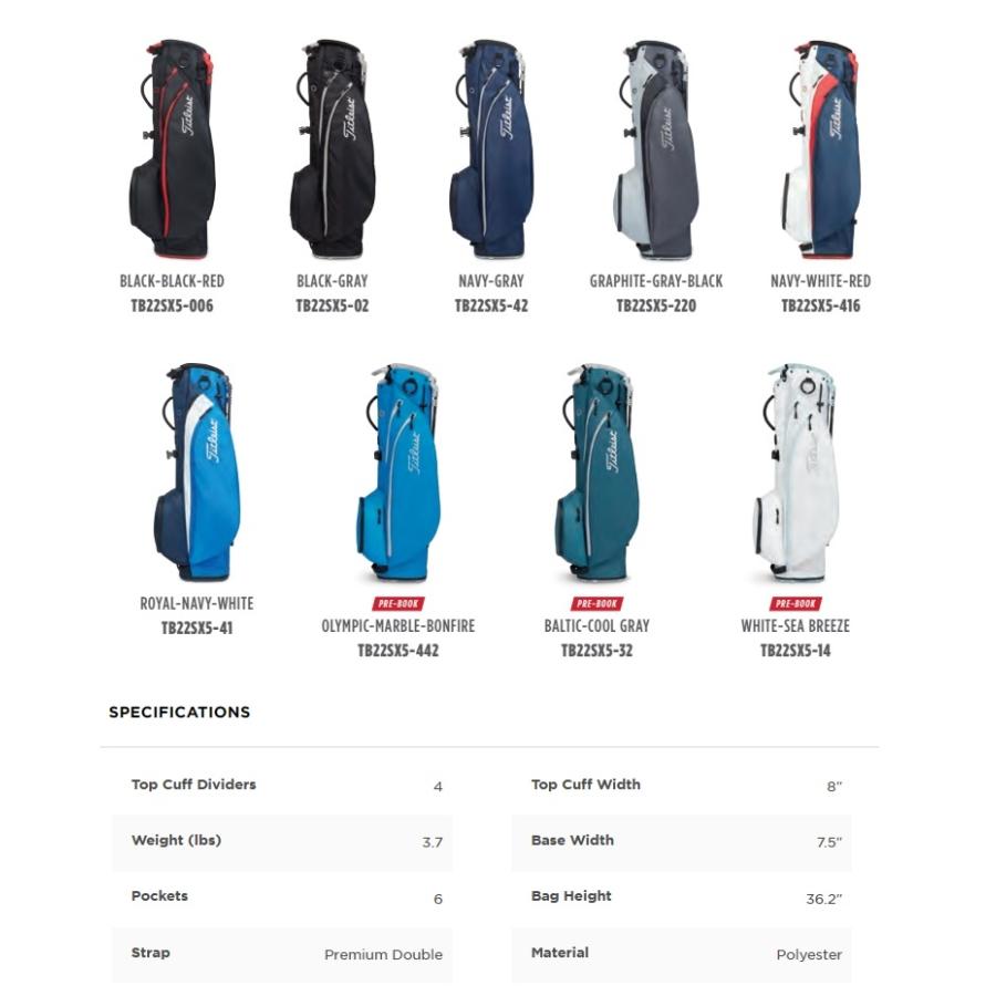 Titleist 2024 Players 4 Stand Bag タイトリスト 2024 プレイヤーズ 4 スタンド バッグ Titleist（タイトリスト） Titleist 2024 Players 4 Stand Bag 2024