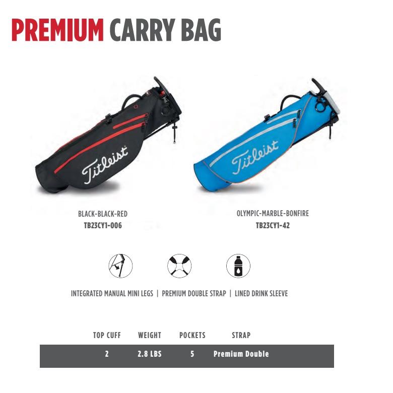 Titleist（タイトリスト） Titleist 2024 Premium Carry Bag