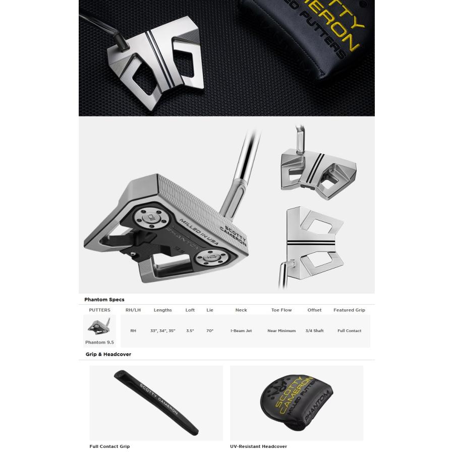 SCOTTY CAMERON Scotty・Cameron 2024 Phantom 9.5 Putter スコッティ