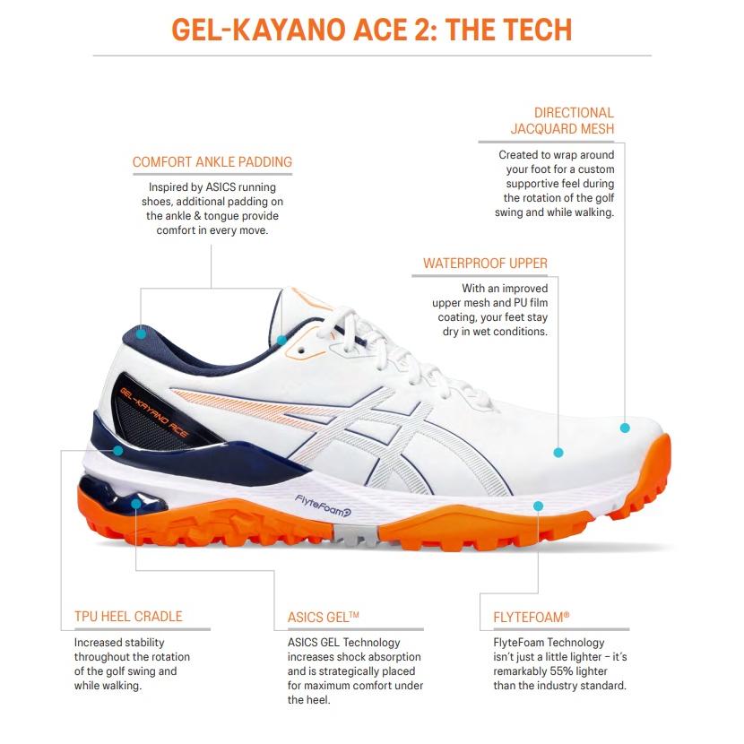 PUMA（プーマ） Asics Gel‐Kayano Ace 2 Golf Shoes アシックス ゲル