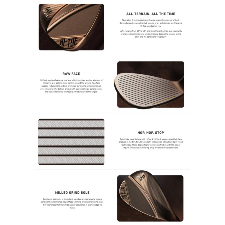 TaylorMade（テーラーメイド） TaylorMade Hi-Toe 4 Wedge ハイトゥ 4