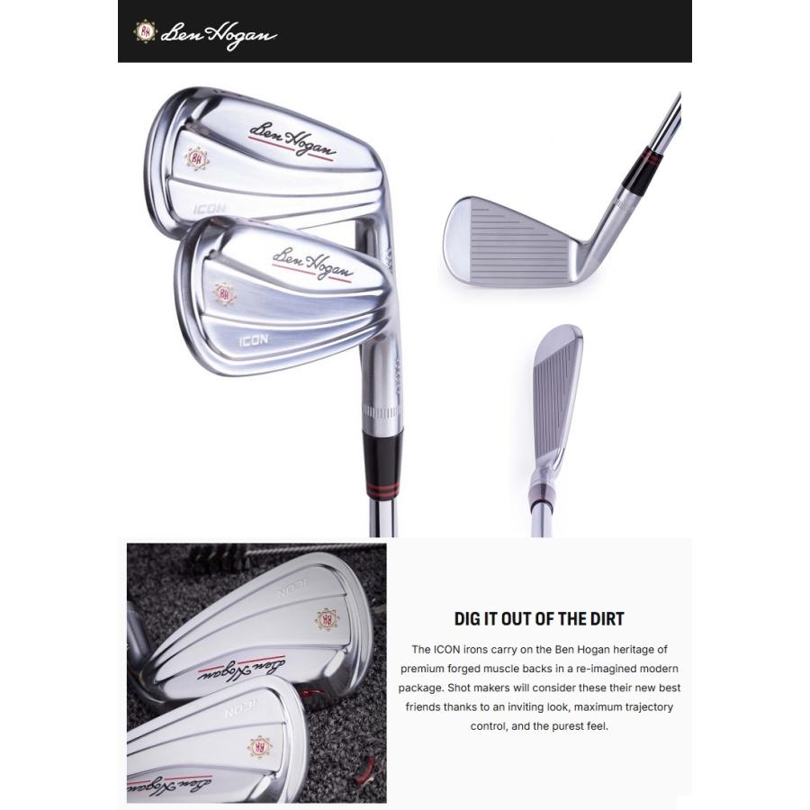 ベンホーガン Ben Hogan Golf Icon Chrome Iron ゴルフ アイコン
