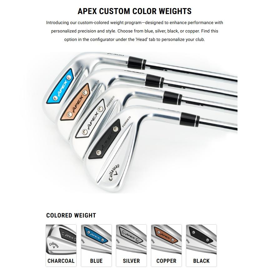 希少レフティ Callaway APEX Ai200 アイアン 6本セット 左用 希少❗️レフティ キャロウェイ APEX Ai 200アイアン 6本セット 左用