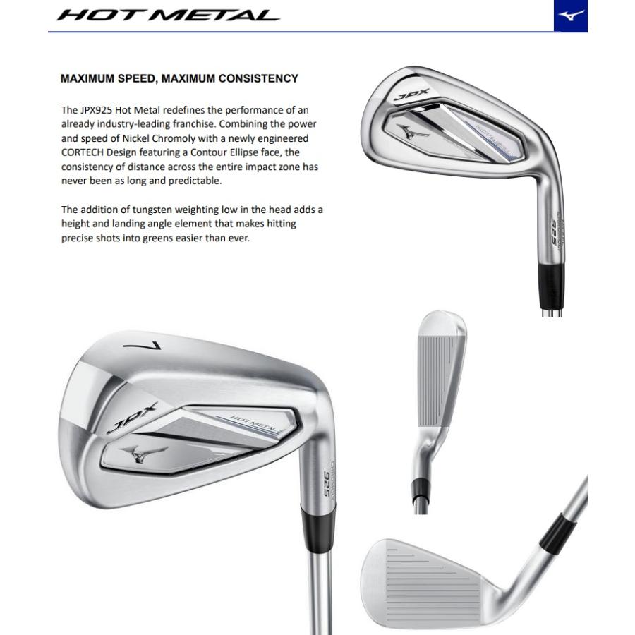 MIZUNO（ミズノ） (単品アイアン) Mizuno USA JPX925 Hot Metal Iron