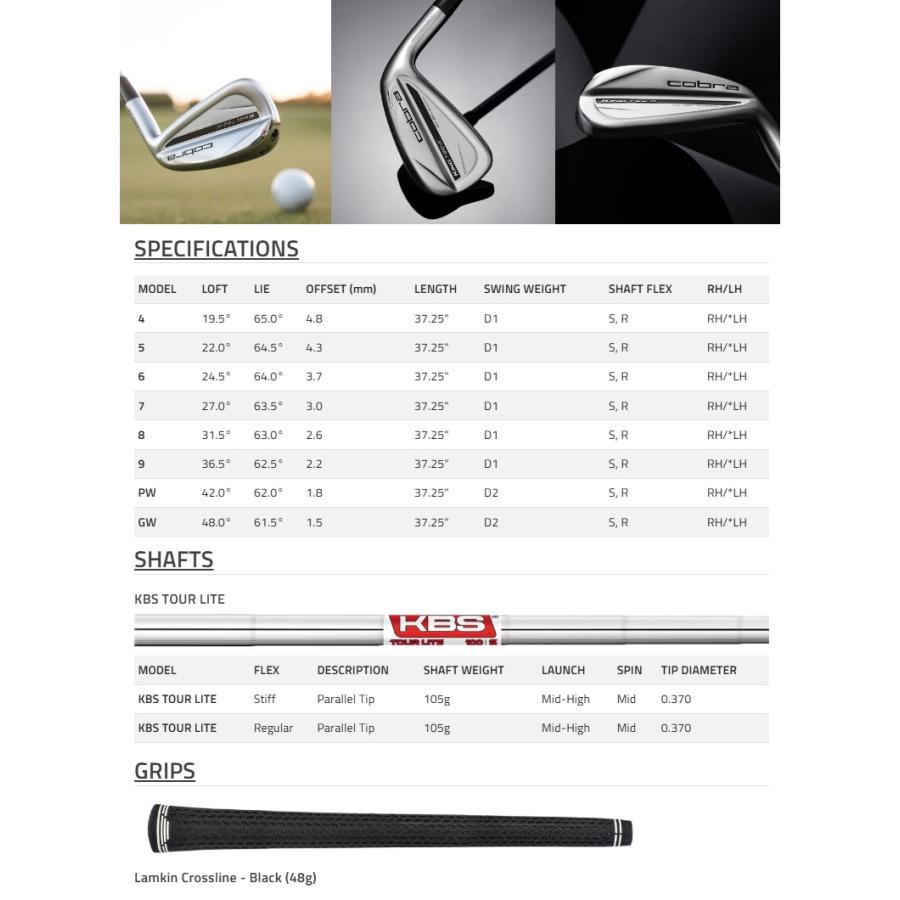 COBRA（コブラ） (レフティモデル)(単品アイアン) Cobra Golf 2025