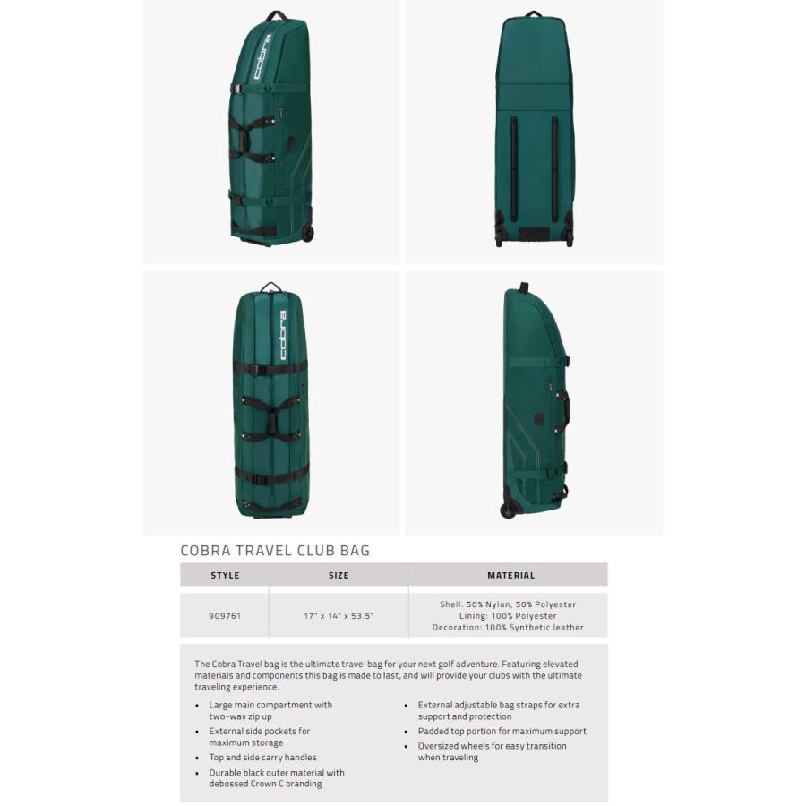 COBRA（コブラ） Cobra Golf Travel Club Golf Bag コブラゴルフ
