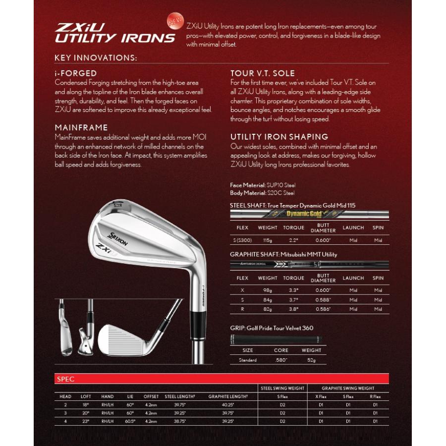 SRIXON Srixon ZXiU Utility Iron スリクソン ユーティリティ アイアン