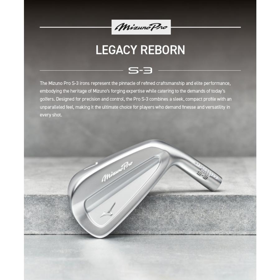 MIZUNO (レフティモデル)(単品アイアン) Mizuno USA Pro S-3