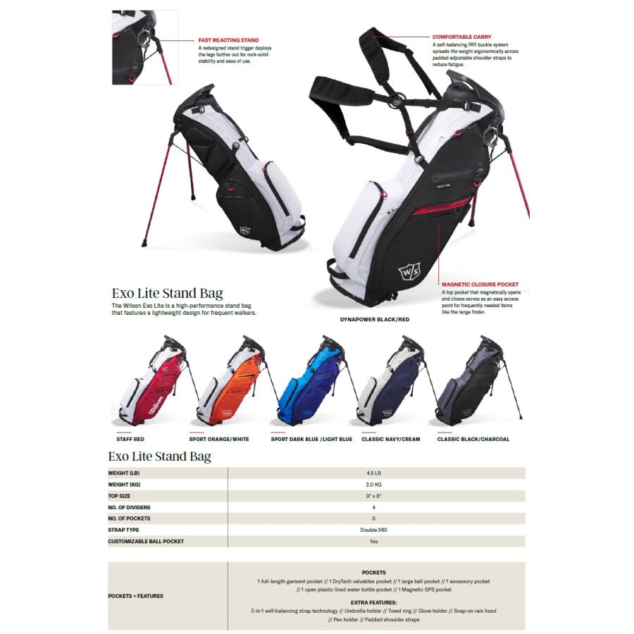 Wilson Staff（ウィルソンスタッフ） Wilson Staff EXO Lite Carry Bag