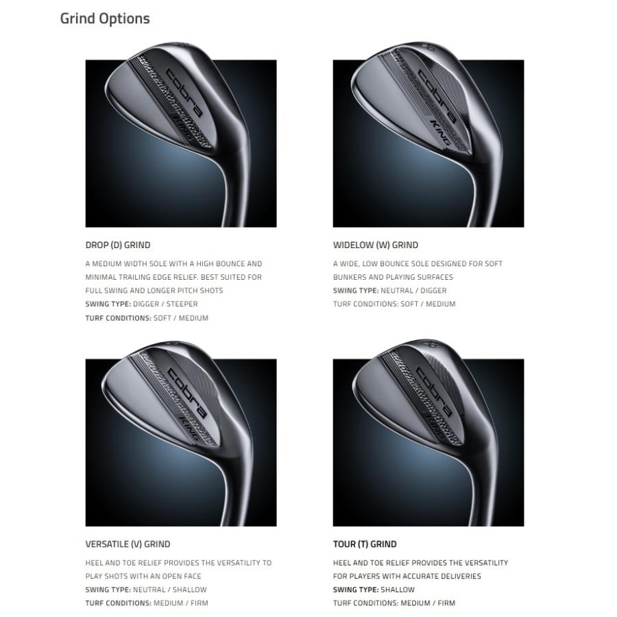 COBRA（コブラ） Cobra Golf King Raw Wedge コブラゴルフ キング ロウ