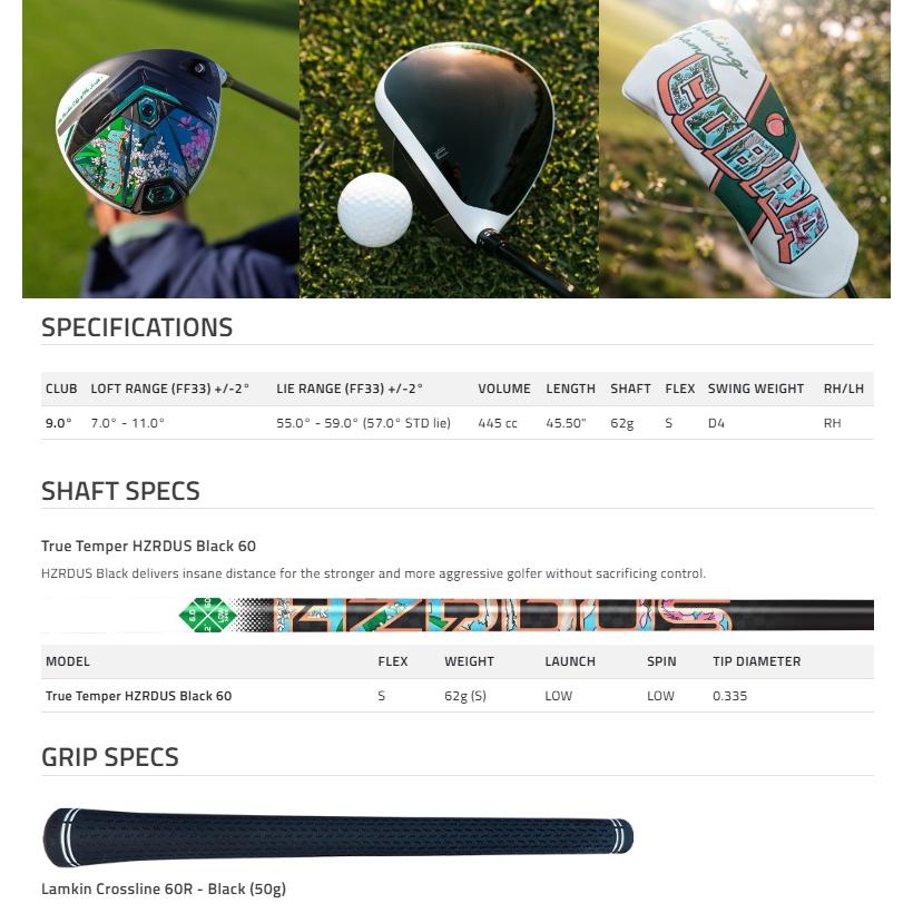 COBRA（コブラ） 限定モデル！Cobra Golf DS-ADAPT LS Season Opener