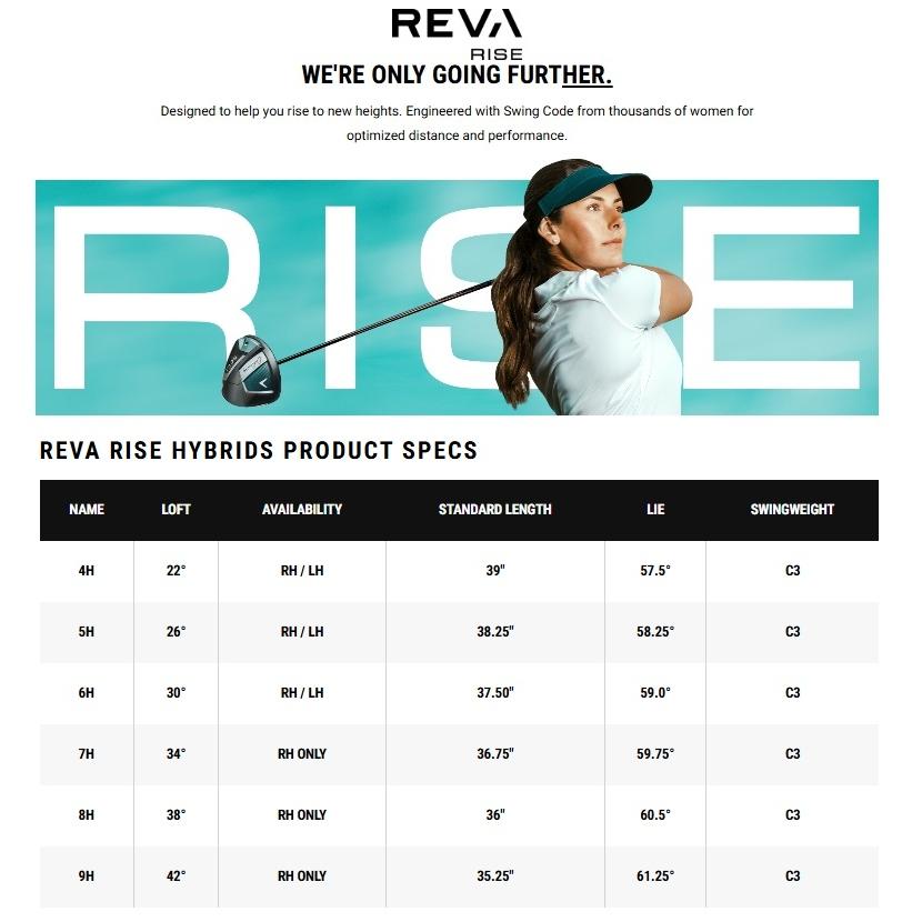 Callaway（キャロウェイ） (レフティモデル) Callaway Women's REVA