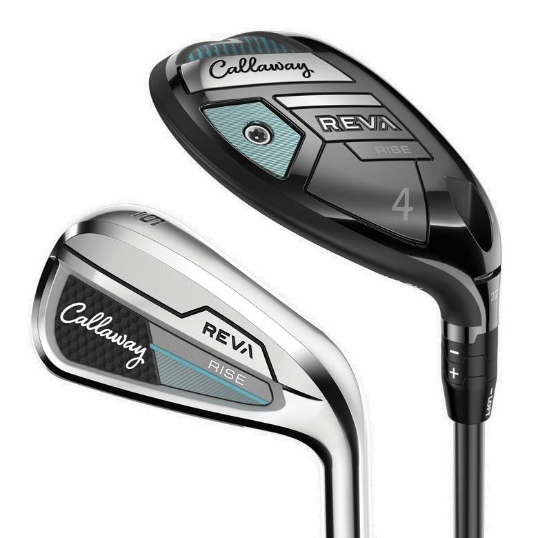 Callaway Women's REVA RISE Hybrid/Iron Combo Set キャロウェイ