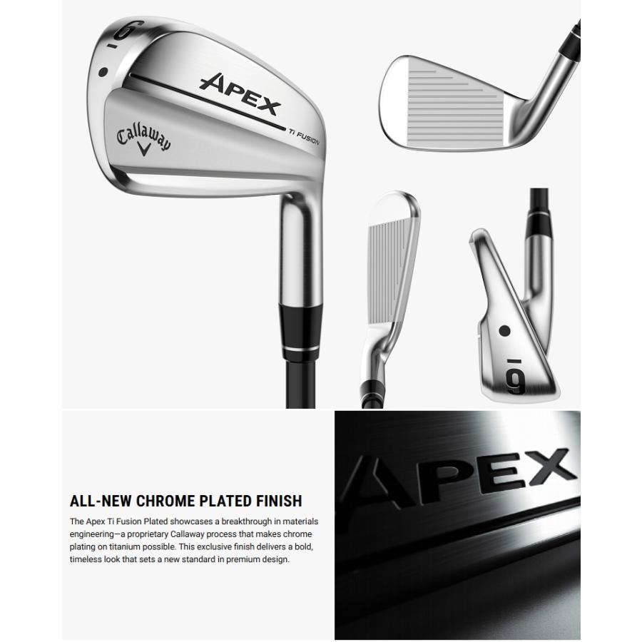 Callaway（キャロウェイ） Callaway Apex Ti Fusion Plated Iron