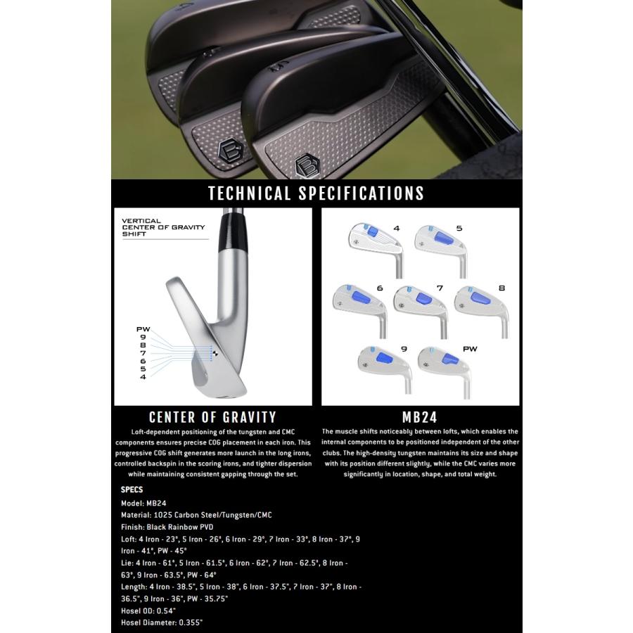 BETTINARDI（ベティナルディ） Bettinardi Black Rainbow PVD MB24