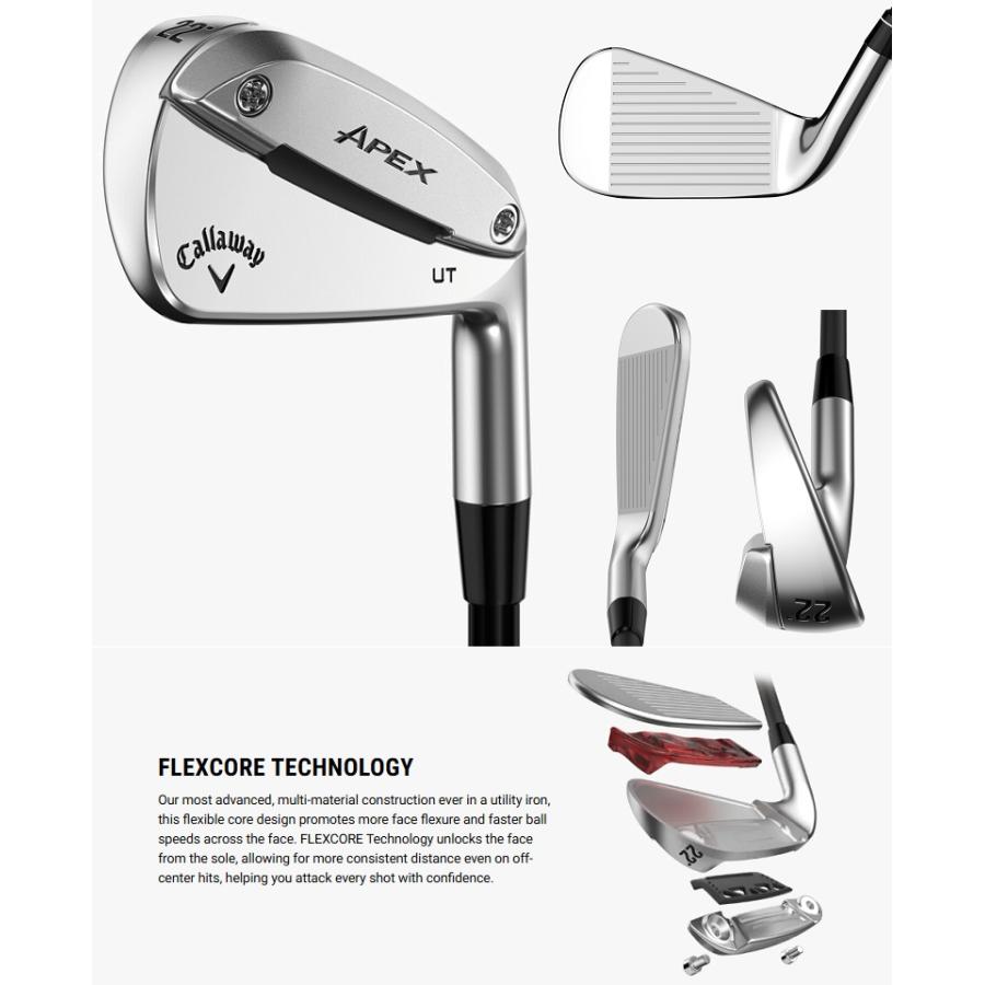 未使用　キャロウェイ　APEX アイアンセット　エイペックス　エペックス　ゼロス Callaway（キャロウェイ） 2026 Apex Utility Iron エイペックス 2026