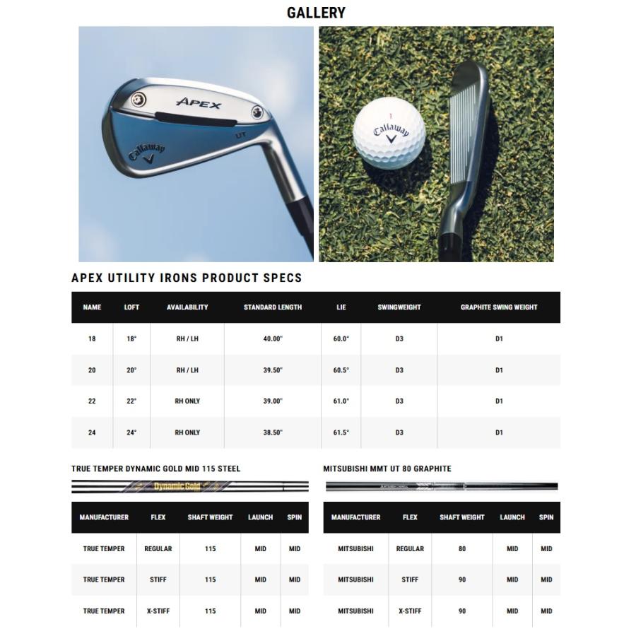 Callaway（キャロウェイ） (レフティモデル) 2026 Apex Utility Iron