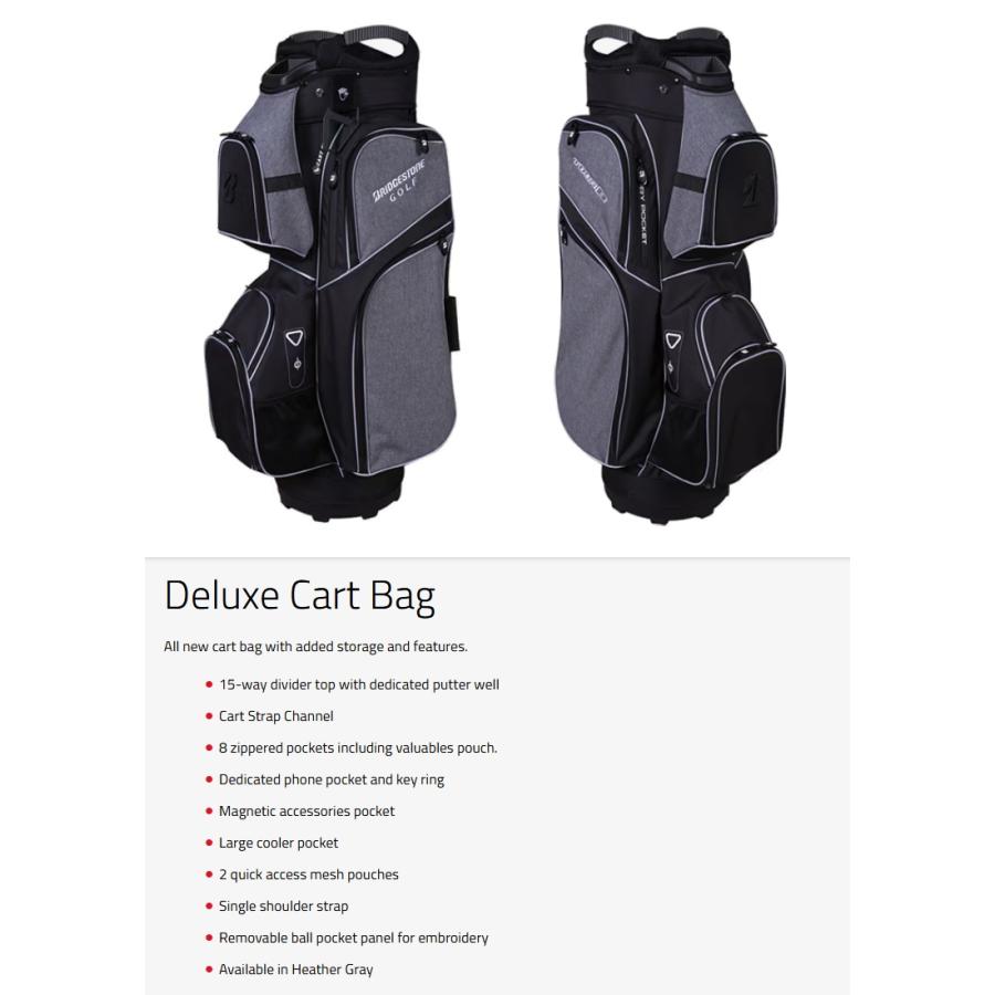 Bridgestone Golf Deluxe Cart Bag USブリヂストン ゴルフ デラックス カートバッグ BRIDGESTONE（ブリヂストン） Bridgestone Golf Deluxe Cart Bag US
