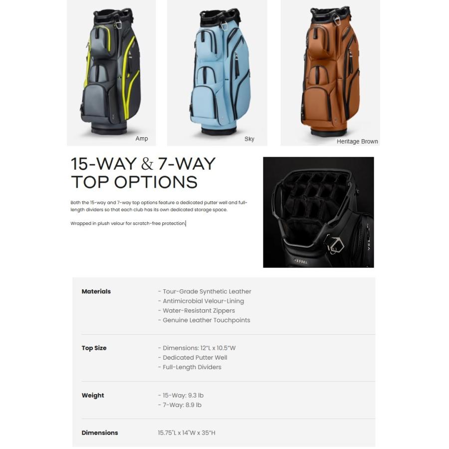 VESSEL Vessel Lux Pro Cart II Bag ベゼル ルクス プロ カート 2