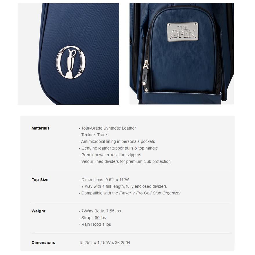 VESSEL 限定モデル！The Open x VESSEL Player V Pro Stand Bag 全英